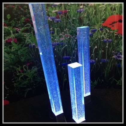 2015 newest  design glass garden art